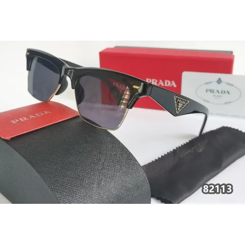 Prada Sunglasses #1430032 $25.00 USD, Wholesale Replica Prada Sunglasses