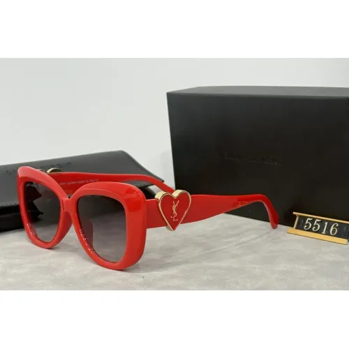 Yves Saint Laurent Sunglasses #1430071 $25.00 USD, Wholesale Replica Yves Saint Laurent Sunglasses