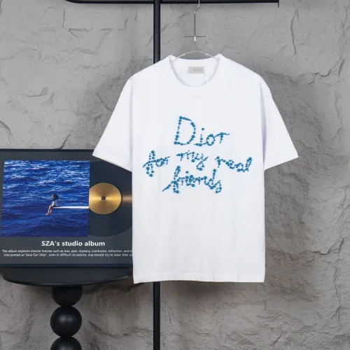 Christian Dior T-Shirts Short Sleeved For Unisex #1430127 $36.00 USD, Wholesale Replica Christian Dior T-Shirts
