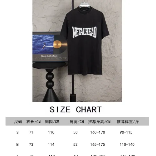 Replica Balenciaga T-Shirts Short Sleeved For Unisex #1430135 $40.00 USD for Wholesale