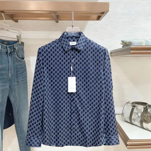 Gucci Shirts Long Sleeved For Men #1430144 $80.00 USD, Wholesale Replica Gucci Shirts