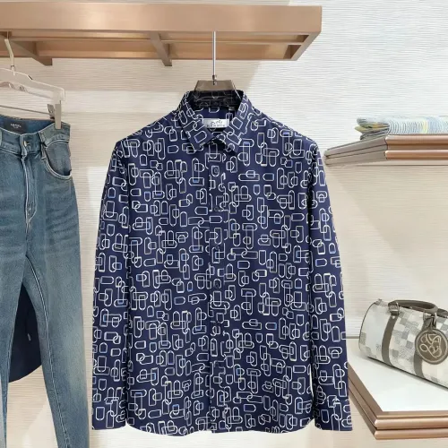 Hermes Shirts Long Sleeved For Men #1430148 $80.00 USD, Wholesale Replica Hermes Shirts