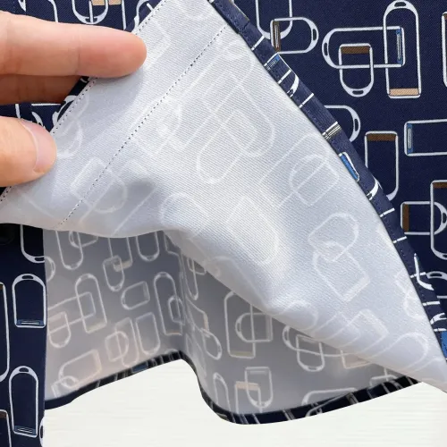 Replica Hermes Shirts Long Sleeved For Men #1430148 $80.00 USD for Wholesale