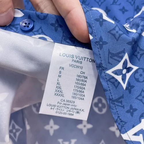 Replica Louis Vuitton LV Shirts Long Sleeved For Men #1430150 $80.00 USD for Wholesale