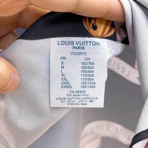 Replica Louis Vuitton LV Shirts Long Sleeved For Men #1430153 $80.00 USD for Wholesale