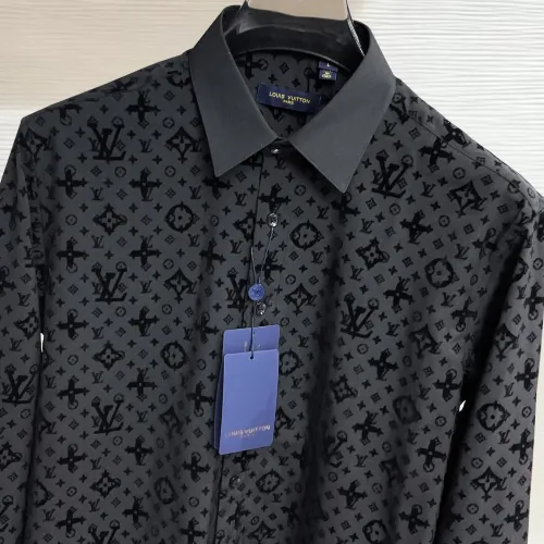 Replica Louis Vuitton LV Shirts Long Sleeved For Men #1430155 $80.00 USD for Wholesale