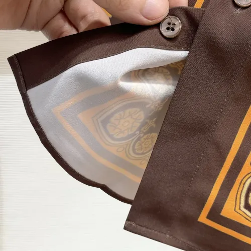 Replica Versace Shirts Long Sleeved For Men #1430163 $80.00 USD for Wholesale