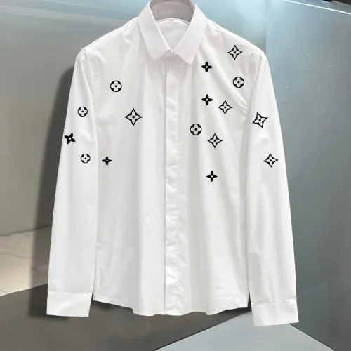 Louis Vuitton LV Shirts Long Sleeved For Men #1430168 $72.00 USD, Wholesale Replica Louis Vuitton LV Shirts
