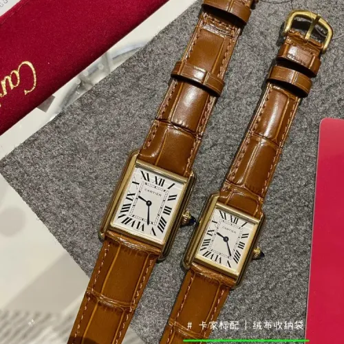 Replica Cartier AAA Quality Watches In Gold #1430241 $130.00 USD for Wholesale