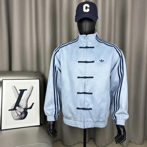 Replica Adidas Jackets Long Sleeved For Unisex #1430251 $56.00 USD for Wholesale