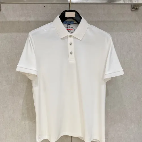 Prada T-Shirts Short Sleeved For Men #1430259 $80.00 USD, Wholesale Replica Prada T-Shirts