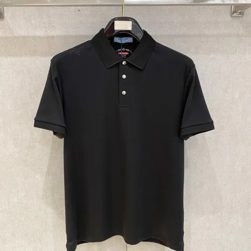 Prada T-Shirts Short Sleeved For Men #1430261 $80.00 USD, Wholesale Replica Prada T-Shirts