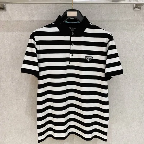 Prada T-Shirts Short Sleeved For Men #1430263 $80.00 USD, Wholesale Replica Prada T-Shirts