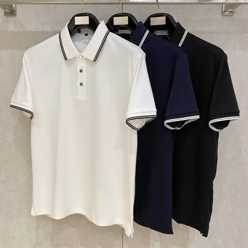 Replica Christian Dior T-Shirts Short Sleeved For Men #1430271 $80.00 USD for Wholesale