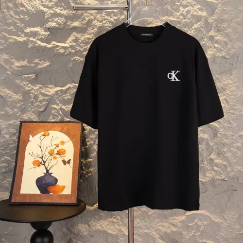 Calvin Klein CK T-Shirts Short Sleeved For Unisex #1430281 $34.00 USD, Wholesale Replica Calvin Klein CK T-Shirts