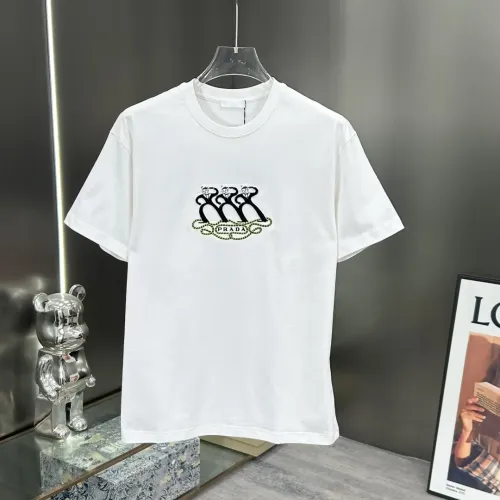 Prada T-Shirts Short Sleeved For Unisex #1430286 $64.00 USD, Wholesale Replica Prada T-Shirts