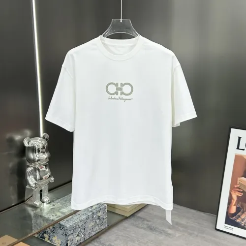 Salvatore Ferragamo T-Shirts Short Sleeved For Men #1430333 $56.00 USD, Wholesale Replica Salvatore Ferragamo T-Shirts