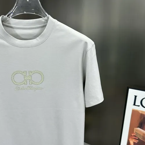 Replica Salvatore Ferragamo T-Shirts Short Sleeved For Men #1430334 $56.00 USD for Wholesale