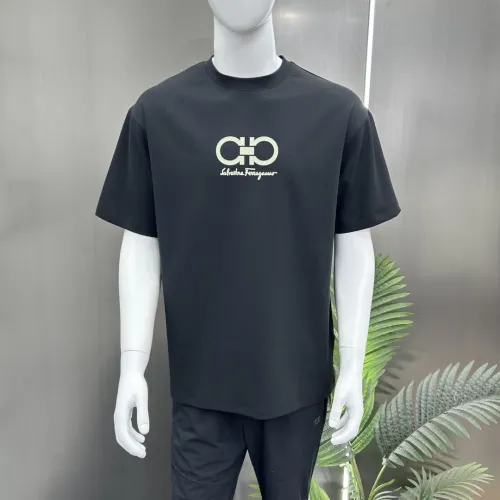 Replica Salvatore Ferragamo T-Shirts Short Sleeved For Men #1430335 $56.00 USD for Wholesale