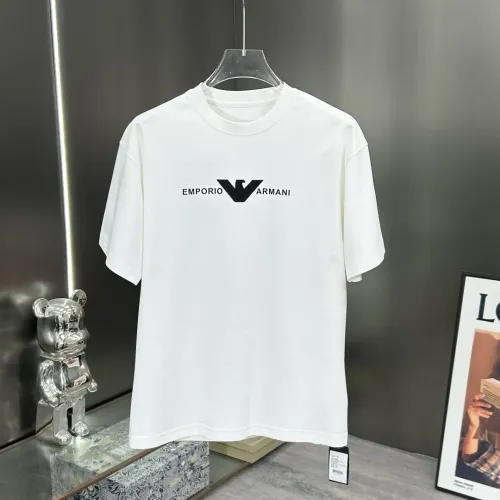 Armani T-Shirts Short Sleeved For Men #1430336 $56.00 USD, Wholesale Replica Armani T-Shirts