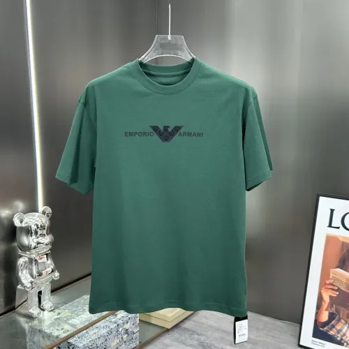 Armani T-Shirts Short Sleeved For Men #1430337 $56.00 USD, Wholesale Replica Armani T-Shirts