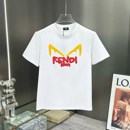 Fendi T-Shirts Short Sleeved For Unisex #1430357 $64.00 USD, Wholesale Replica Fendi T-Shirts