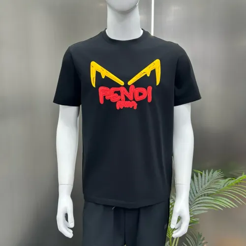 Replica Fendi T-Shirts Short Sleeved For Unisex #1430358 $64.00 USD for Wholesale