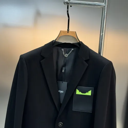 Replica Fendi Jackets Long Sleeved For Men #1430392 $130.00 USD for Wholesale