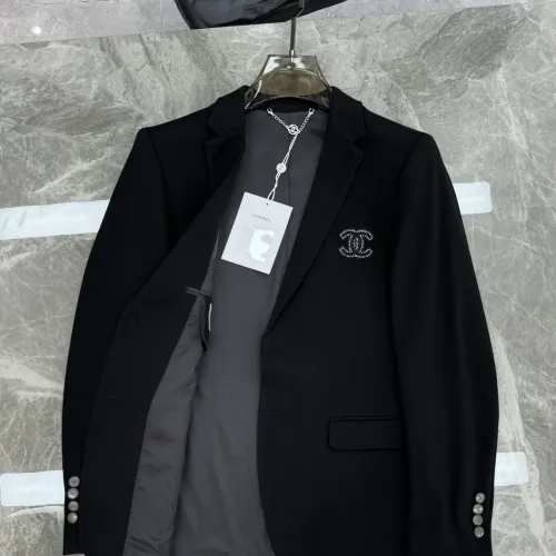 Replica Chanel Jackets Long Sleeved For Men #1430406 $130.00 USD for Wholesale
