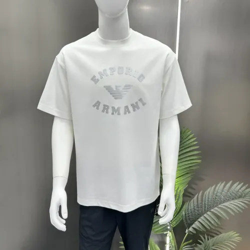 Replica Armani T-Shirts Short Sleeved For Men #1430424 $56.00 USD for Wholesale
