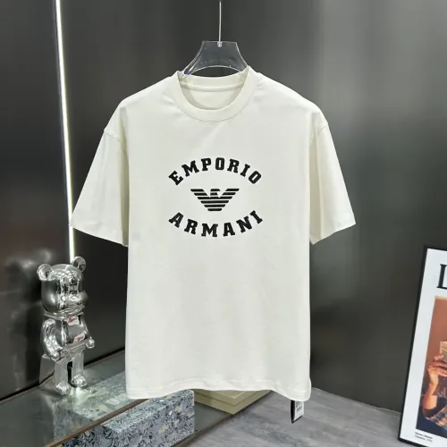 Armani T-Shirts Short Sleeved For Men #1430425 $56.00 USD, Wholesale Replica Armani T-Shirts