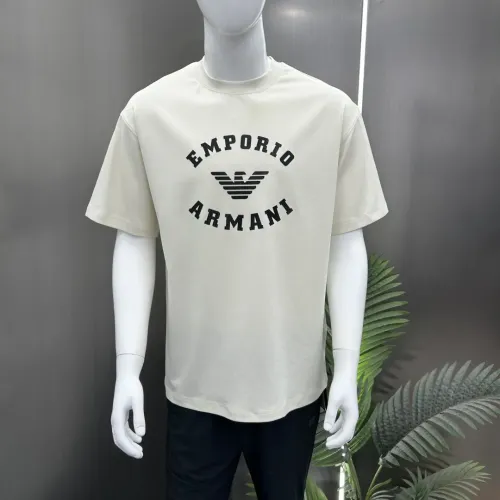 Replica Armani T-Shirts Short Sleeved For Men #1430425 $56.00 USD for Wholesale