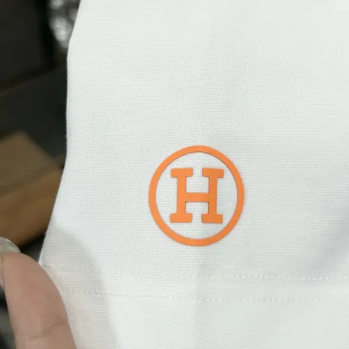 Replica Hermes T-Shirts Short Sleeved For Men #1430440 $56.00 USD for Wholesale