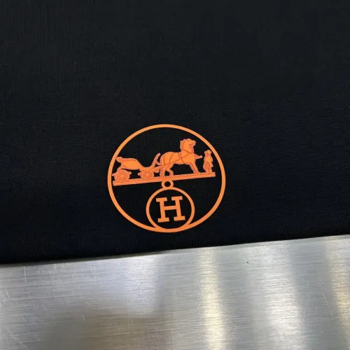 Replica Hermes T-Shirts Short Sleeved For Men #1430442 $56.00 USD for Wholesale