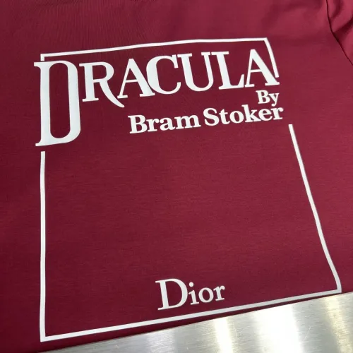 Replica Christian Dior T-Shirts Short Sleeved For Unisex #1430462 $68.00 USD for Wholesale