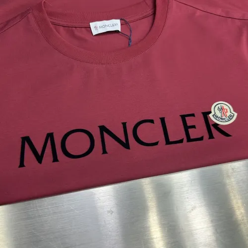 Replica Moncler T-Shirts Short Sleeved For Unisex #1430469 $68.00 USD for Wholesale