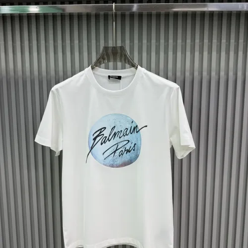 Balmain T-Shirts Short Sleeved For Unisex #1430514 $72.00 USD, Wholesale Replica Balmain T-Shirts