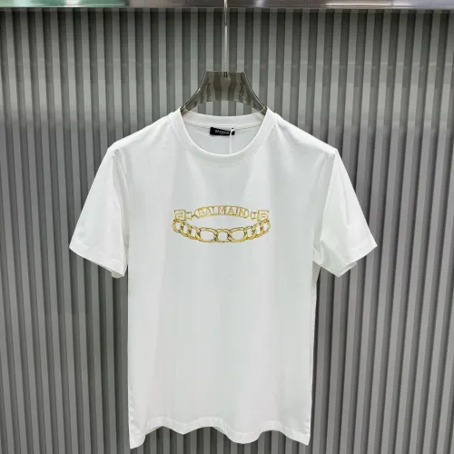 Balmain T-Shirts Short Sleeved For Unisex #1430516 $72.00 USD, Wholesale Replica Balmain T-Shirts