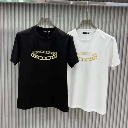 Replica Balmain T-Shirts Short Sleeved For Unisex #1430516 $72.00 USD for Wholesale