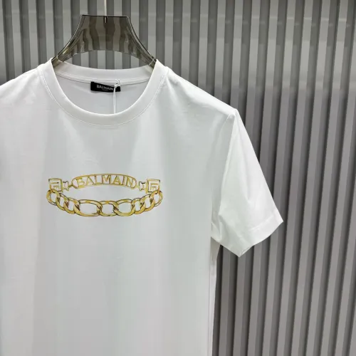 Replica Balmain T-Shirts Short Sleeved For Unisex #1430516 $72.00 USD for Wholesale
