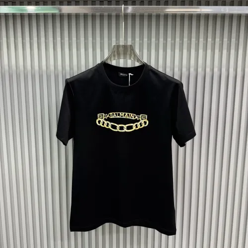 Balmain T-Shirts Short Sleeved For Unisex #1430517 $72.00 USD, Wholesale Replica Balmain T-Shirts
