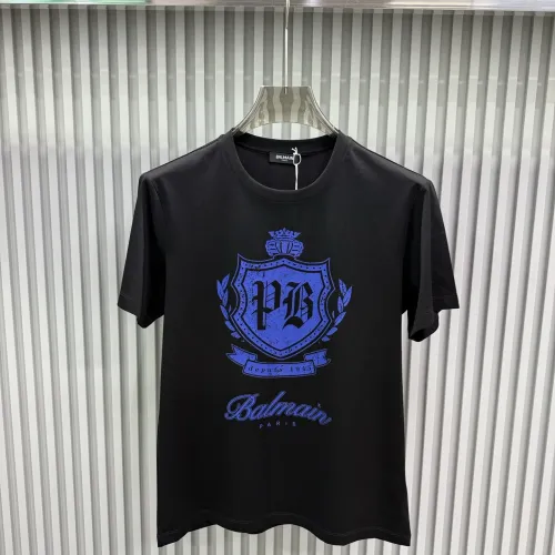 Balmain T-Shirts Short Sleeved For Unisex #1430519 $72.00 USD, Wholesale Replica Balmain T-Shirts