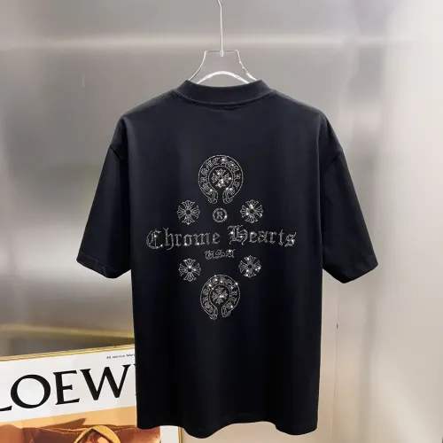 Chrome Hearts T-Shirts Short Sleeved For Unisex #1430576 $38.00 USD, Wholesale Replica Chrome Hearts T-Shirts