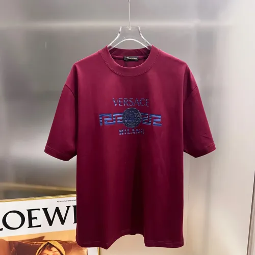 Versace T-Shirts Short Sleeved For Unisex #1430608 $38.00 USD, Wholesale Replica Versace T-Shirts