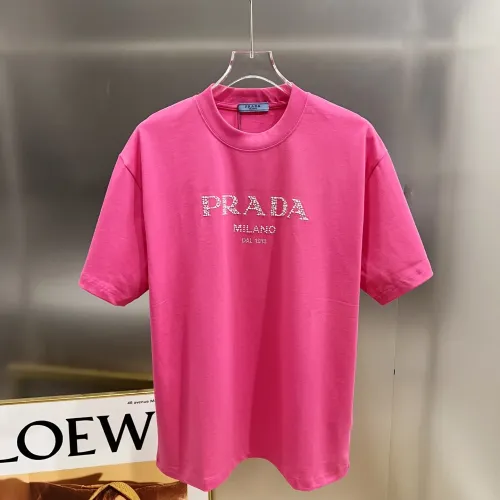 Prada T-Shirts Short Sleeved For Unisex #1430620 $38.00 USD, Wholesale Replica Prada T-Shirts