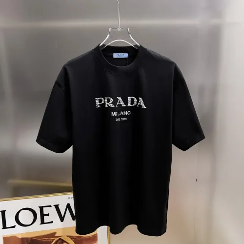 Prada T-Shirts Short Sleeved For Unisex #1430622 $38.00 USD, Wholesale Replica Prada T-Shirts