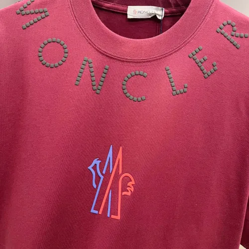 Replica Moncler T-Shirts Short Sleeved For Unisex #1430627 $38.00 USD for Wholesale
