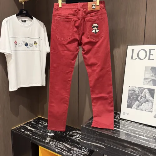 Replica Fendi Jeans For Men #1430654 $56.00 USD for Wholesale