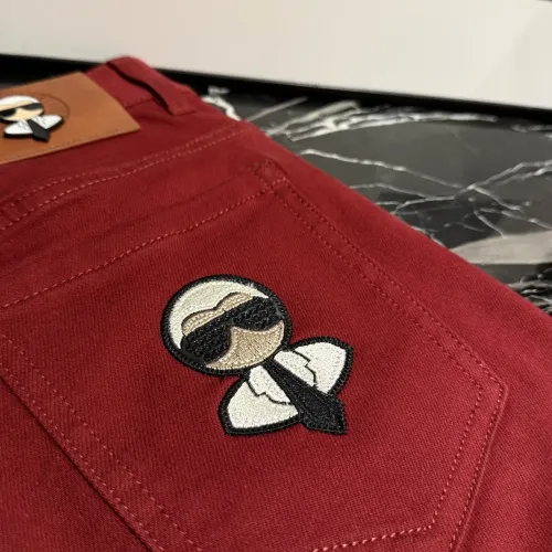 Replica Fendi Jeans For Men #1430654 $56.00 USD for Wholesale