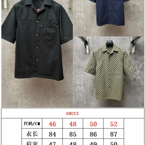 Replica Gucci Shirts Short Sleeved For Unisex #1430675 $76.00 USD for Wholesale